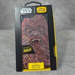 Y4. OtterBox Chewbacca Case Apple iPhone 8 Plus & 7 Plus Possible Scuffs See Des